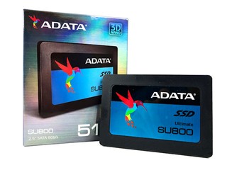 採用 3D NAND 顆粒 ADATA SU800 512GB SSD