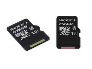 為流動裝置容量提供額外升級 Kingston Class 10 UHS-I microSD Card 