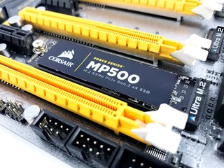 支援NVMe、3GB/s極速 CORSAIR Force MP500 240GB M.2 SSD