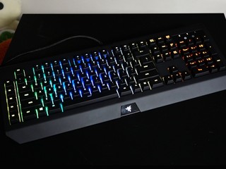 頂級豪華版本 編程鍵、貴氣手枕 Razer 綠軸 BlackWidow Chroma V2