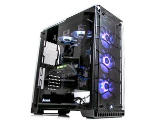 嘩.......全鋼化玻璃!! CORSAIR Crystal 570X RGB 機箱
