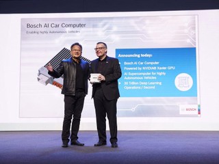 NVIDIA 與 Bosch 攜手合作 打造 AI 人工智能自動駕駛平台