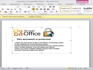 MS Word 文件檔惡意程式!! 可同時攻擊 Windows 及 macOS 系統