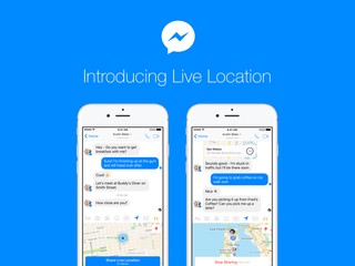 Facebook Messenger 再添新功能 隨時與好友「實時位置分享」