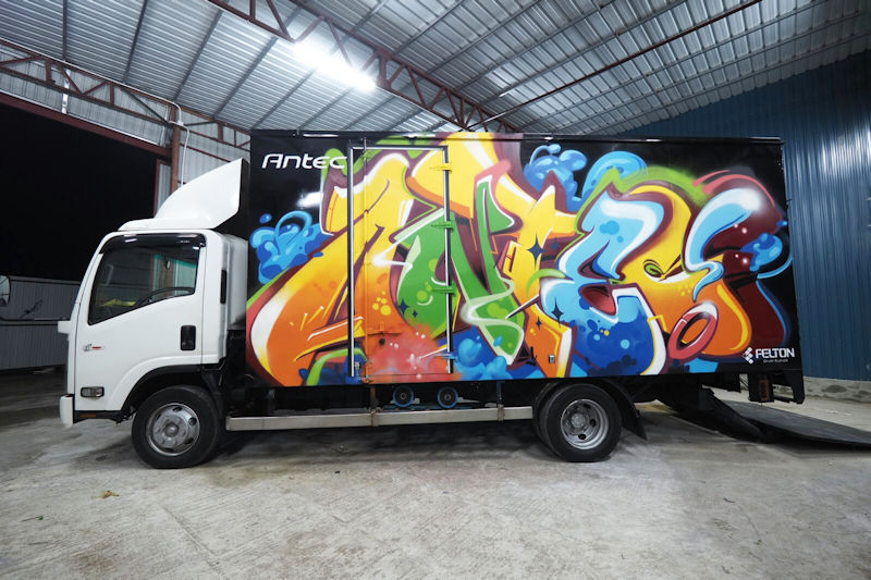 ANTEC Graffiti Truck