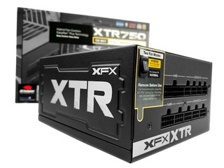 EasyRail、80Plus 金牌 XFX  XTR 750W 電源供應器
