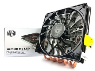 全新「風神鍛」散熱器 Cooler Master GeminII M5 LED 版本 全新「風神鍛」散熱器 Cooler Master GeminII M5 LED 版本