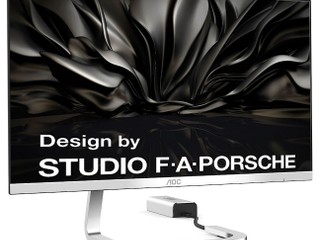 將線材隱藏 整體更簡潔纖薄 AOC 與 Porsche 合作推出全新顯示器