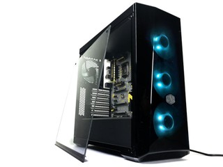 鋼化玻璃 + 3x RGB風扇 Cooler Master MasterBox Lite 5 RGB
