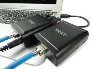最長 60 米延伸距離 UNITEK「Y-2516」RJ45 USB Extender 最長 60 米延伸距離 UNITEK「Y-2516」RJ45 USB Extender