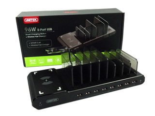 有線/無線充電．一併體驗 UNITEK Y-2192 智能充電座