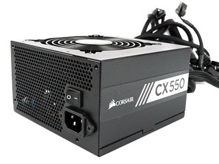 550W 銅牌轉換效率 CORSAIR CX550 電源供應器