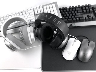四款產品注入全新配色 Razer Mercury White/Gunmetal Grey Edition