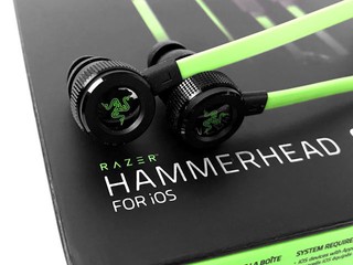 Apple Lightning 介面專用 RAZER Hammerhead for iOS 入耳式耳機