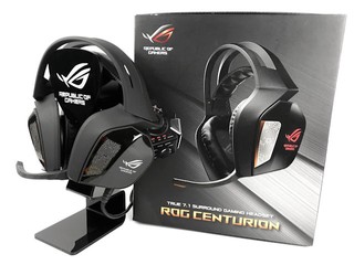 真實 7.1 環繞音效 ASUS ROG Centurion 電競耳機