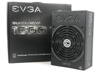 單路+12V、鈦金1600W EVGA SuperNOVA 1600 T2電源供應器