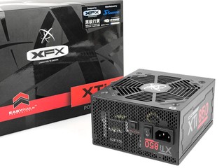 鈦金認証、95%轉換效率 XFX XTI 850W Titanium電源供應器