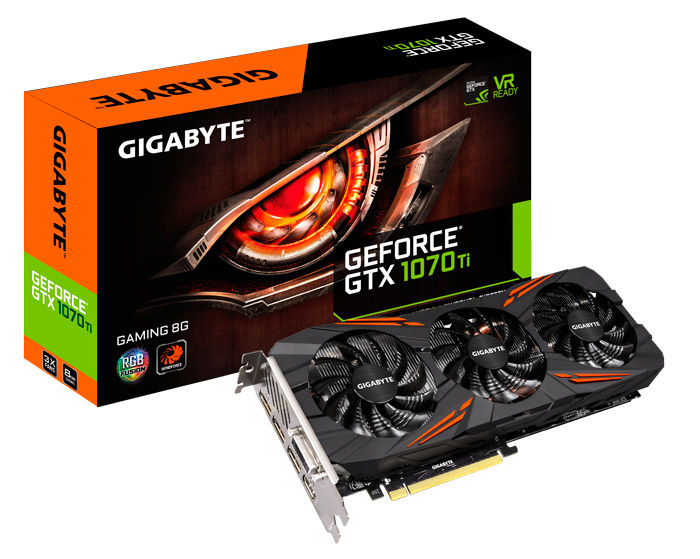 GB GeForce GTX 1070 Ti Gaming 8G