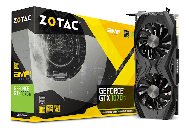 ZOTAC GeForce GTX 1070 Ti AMP! E