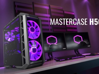 200mm RGB 風扇、淺灰鋼化玻璃側板 CM MasterCase H500P 橫空登場