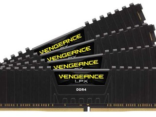 全球首款 4x8GB 記憶體達 4333MHz 速度 CORSAIR 發佈 VENGEANCE LPX 4x8GB DDR4 Kit