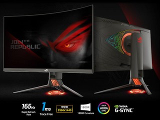 連屏幕都有 RGB ?! ASUS 全新 ROG Swift PG27VQ 顯示器
