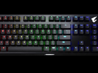 0.03ms 反应时间、高达 1 亿次点击寿命 GIGABYTE Aorus K9 Optical 光轴键盘
