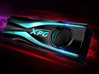 鋁散熱片 + 風扇 具備 RGB LED 燈 ADATA 發佈 XPG STORM M.2 2280 散熱器 鋁散熱片 + 風扇 具備 RGB LED 燈 ADATA 發佈 XPG STORM M.2 2280 散熱器