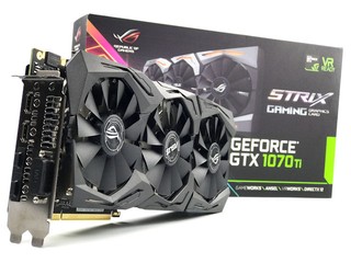 鏡面技術、40%+散熱面積 ASUS ROG STRIX GeForce GTX 1070 Ti