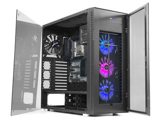 前、側雙鋼化玻璃 AeroCool Quartz Pro Full-Tower機箱