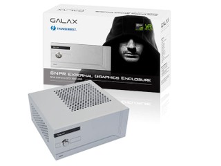 為輕薄型筆電提供額外繪圖效能 GALAX SNPR GTX 1060 6GB 繪圖卡擴充盒