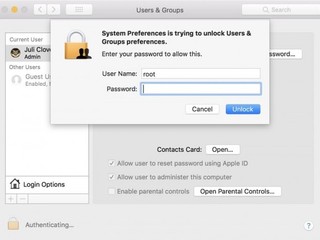 大漏洞!! macOS High Sierra 無須密碼可登錄 Apple 緊急釋出安全更新