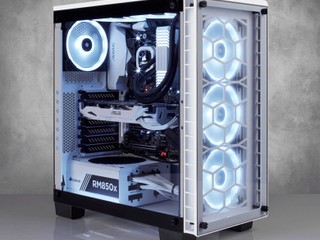 新增白色版本 更顯時尚格調 Corsair Crystal 460X RGB White Edition 