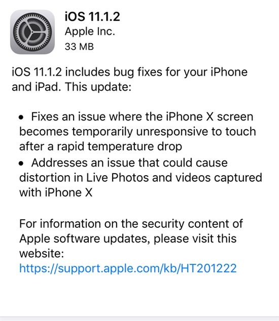 iOS 11.1.2