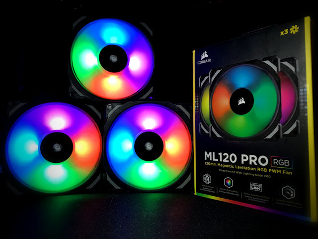 CORSAIR ML120 PRO RGB LED 