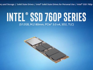 連續讀取高達 3230 MB/s、售價 74 美元起 Intel 推出新一代 760p NVMe SSD 
