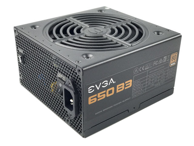 新品]EVGA 650W 80 Plus Gold PC電源ATX電源-