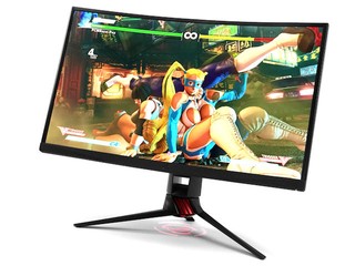 Light Signature + RGB 燈效 ASUS ROG STRIX XG27VQ 電競顯示器