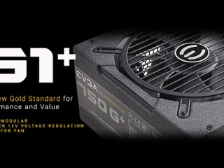 全模組化設計、獲 80+ Gold 金牌認證 EVGA 推出全新 G1+ 系列電源供應器 全模組化設計、獲 80+ Gold 金牌認證 EVGA 推出全新 G1+ 系列電源供應器