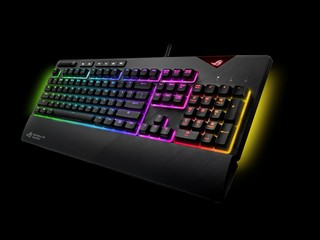 Cherry MX RGB 鍵軸、可定制 RGB 徽章 ASUS 全新「Strix Flare RGB」機械鍵盤