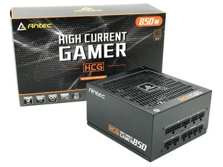 135mm風扇、全模組設計 ANTEC HCG Bronze 850W 電源供應器 135mm風扇、全模組設計 ANTEC HCG Bronze 850W 電源供應器