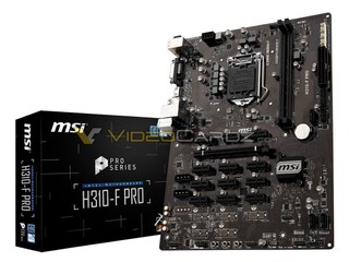 最多支援 18 張繪圖卡?!  MSI「H310-F PRO」掘礦用主機板