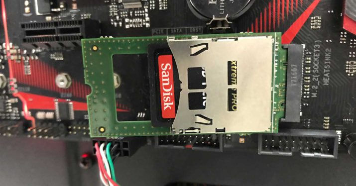 WD PCI-e SD Card