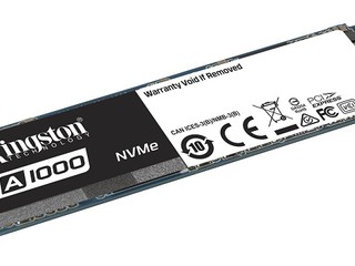 讀寫速度高達 1500MB/s、1000MB/s Kingston 入門級 A1000 PCIe NVMe SSD 讀寫速度高達 1500MB/s、1000MB/s Kingston 入門級 A1000 PCIe NVMe SSD