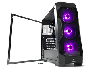 3x RGB 風扇、燈效同步 ANTEC DarkFleet DF500 RGB 機箱