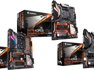 全黑主調配 RGB 光效 GIGABYTE X470 AORUS 三款主機板資料曝光