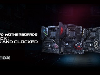 發揮 AMD Ryzen 2000 系列處理器效能 ASUS 宣佈推出六款 AMD X470 主機板