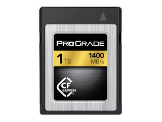 比 SDXC 及 Cfast 2.0 快 3 至 4 倍 ProGrade Digital 推出全球首張 1TB CFexpress Card