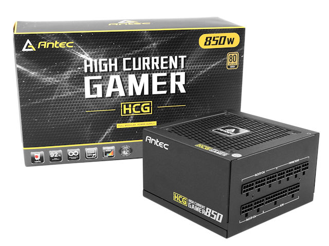 全模組化、10 年保固ANTEC HCG Gold 850W 電源供應器- 電腦領域HKEPC