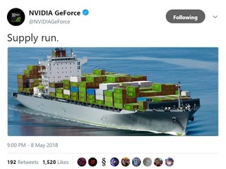 無需再「硬食炒價」!! NVIDIA 公佈 GTX 10 系列繪圖卡出貨恢復正常